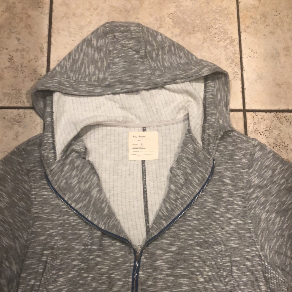 Free People Grey Heath Hoodie - Picture 7 of 14